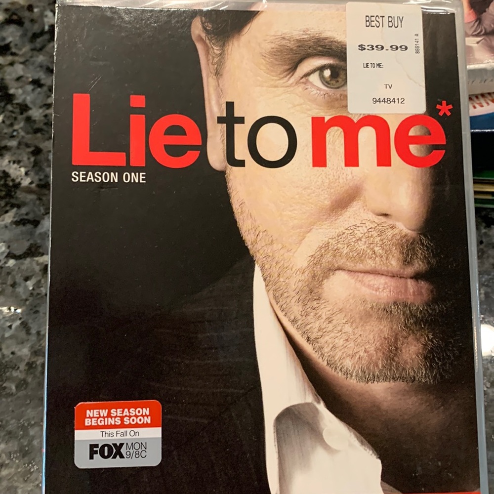 LIE TO ME SEASON 1 DVD